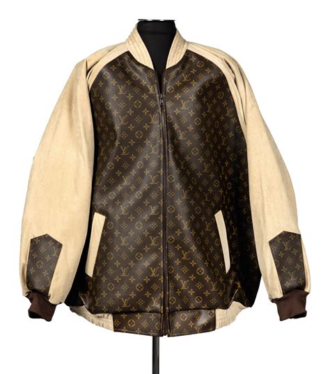 lv jacket man|louis vuitton men's leather jacket.